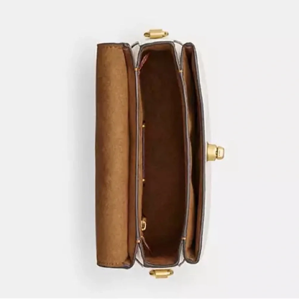 Coach Women’s Cassie 19 Pebble Leather Crossbody - Chalk - Picture 3 of 14